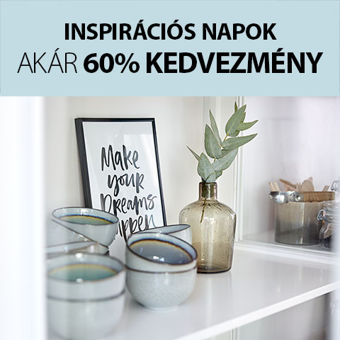 INSPIRÁLÓ AJÁNLATOK | Akár -60%
