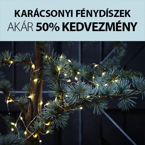 KARÁCSONYI FÉNYEK | Akár -50%