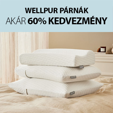 WELLPUR PÁRNÁK | Akár -60%