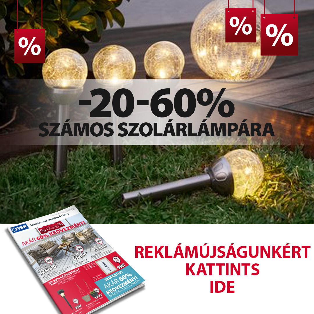 Szolárlámpák/Lámpások