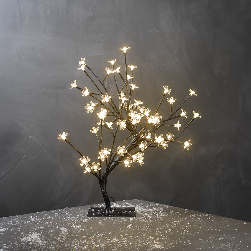 BONSAI LED világító fa Kisméretű LED világító fa karácsonyi dísz