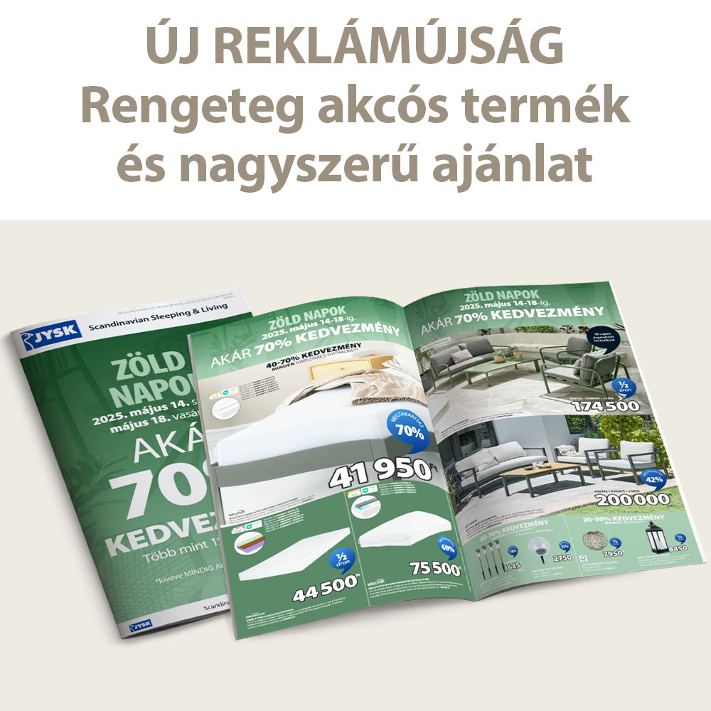 Új reklámújság - Rengeteg akciós termék és nagyszerű ajánlat