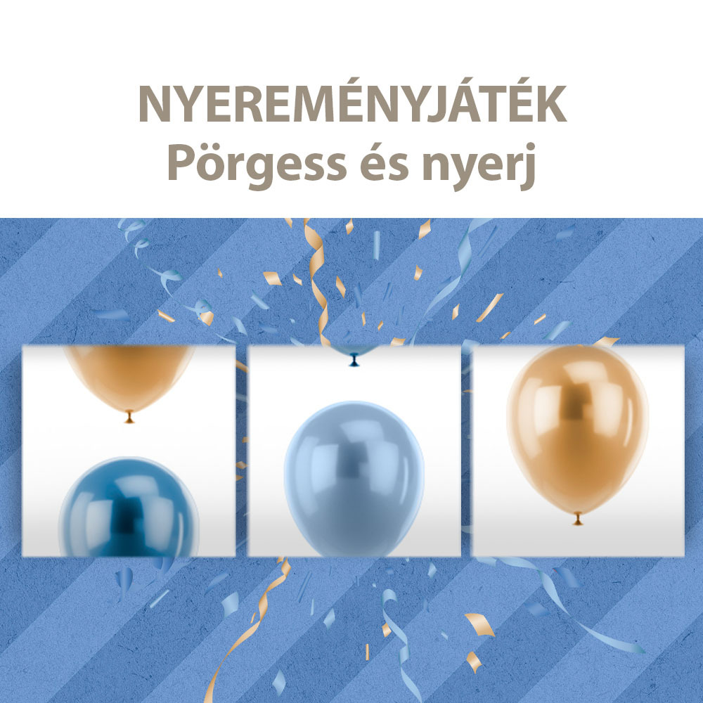 Nyereményjáték - Pörgess és nyerj