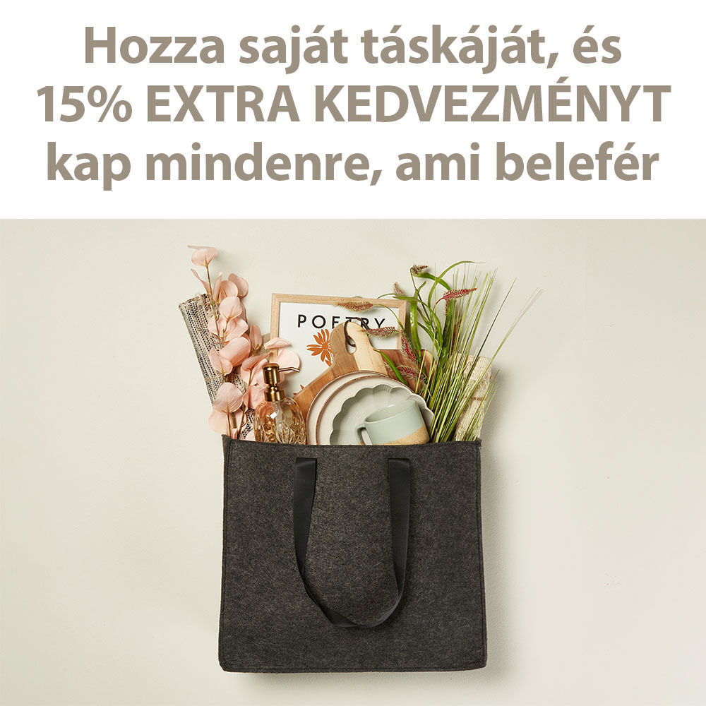 15% EXTRA KEDVEZMÉNYT ADUNK MINDENRE ami a táskájába belefér