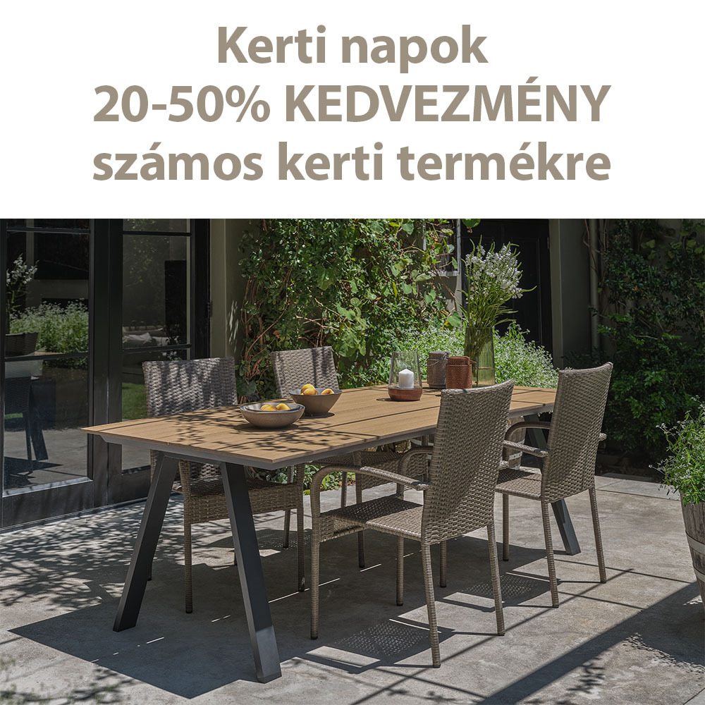 Kerti napok - 20-50% kedvezmény számos kerti termékre