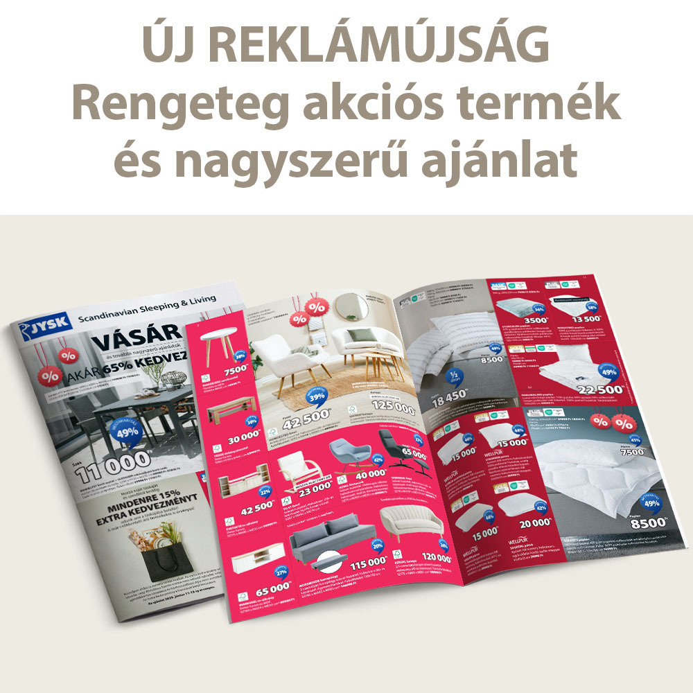 Új reklámújság - Rengeteg akciós termék és nagyszerű ajánlat