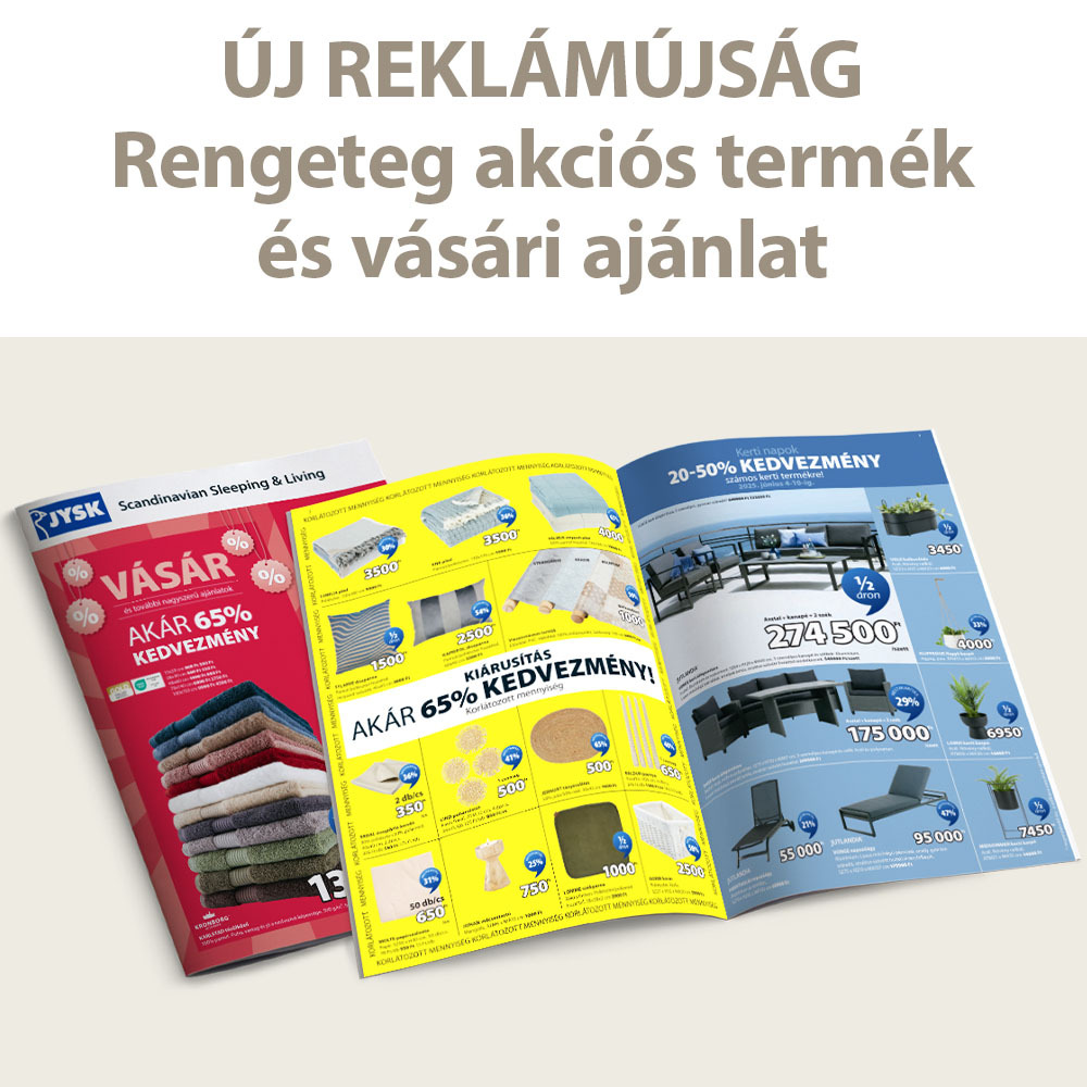 Új reklámújság - Rengeteg akciós termék és nagyszerű ajánlat