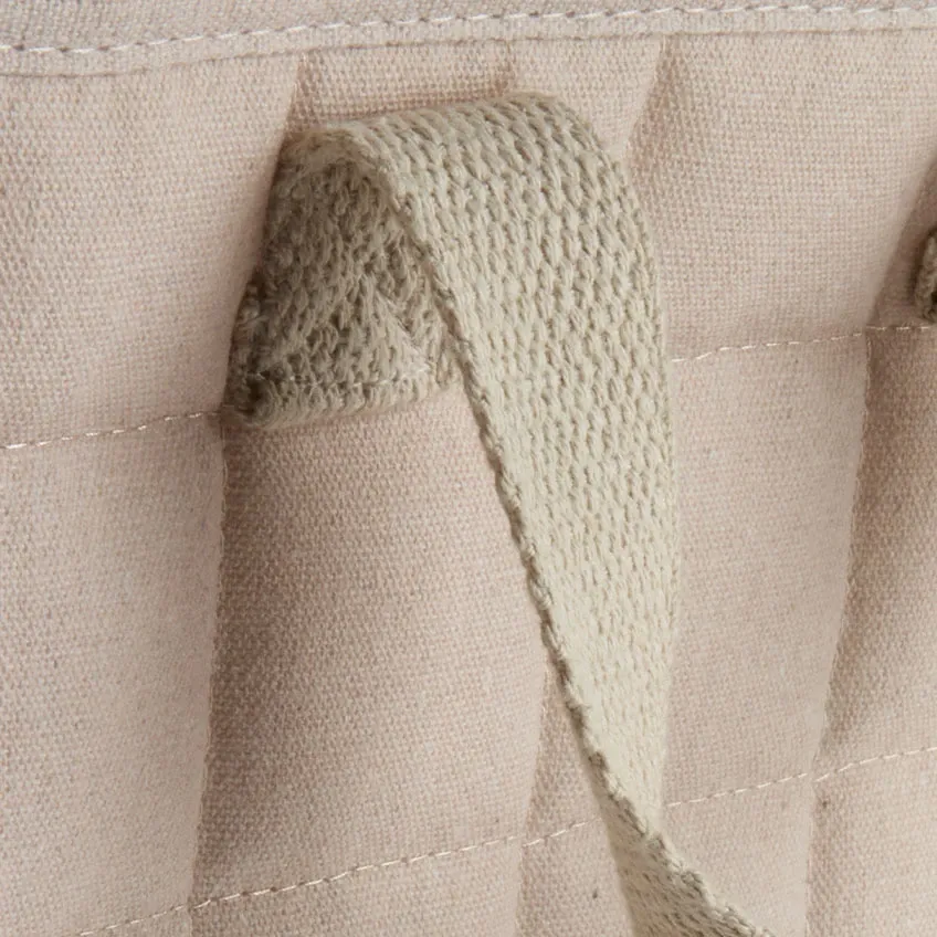 Textil kosár fülekkel