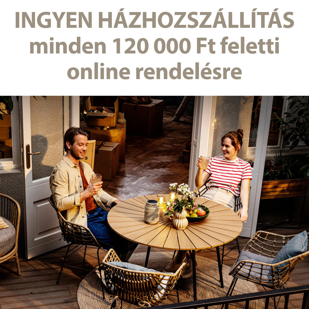 Ingyenes házhozszállítás minden 120 000 Ft feletti online rendelésre