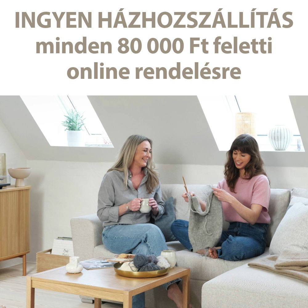Ingyenes házhozszállítás minden 80 000 Ft feletti online rendelésre