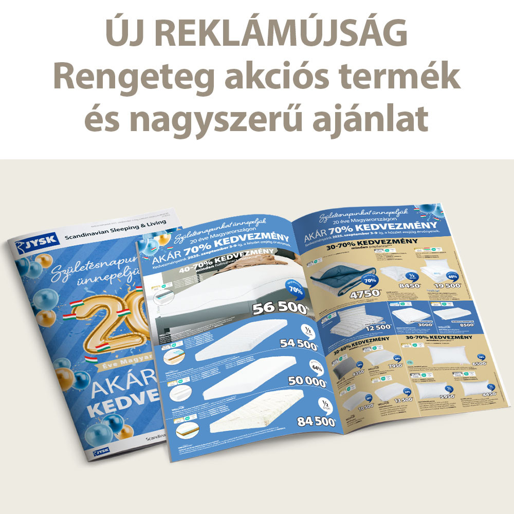 Új reklámújság - Rengeteg akciós termék és nagyszerű ajánlat