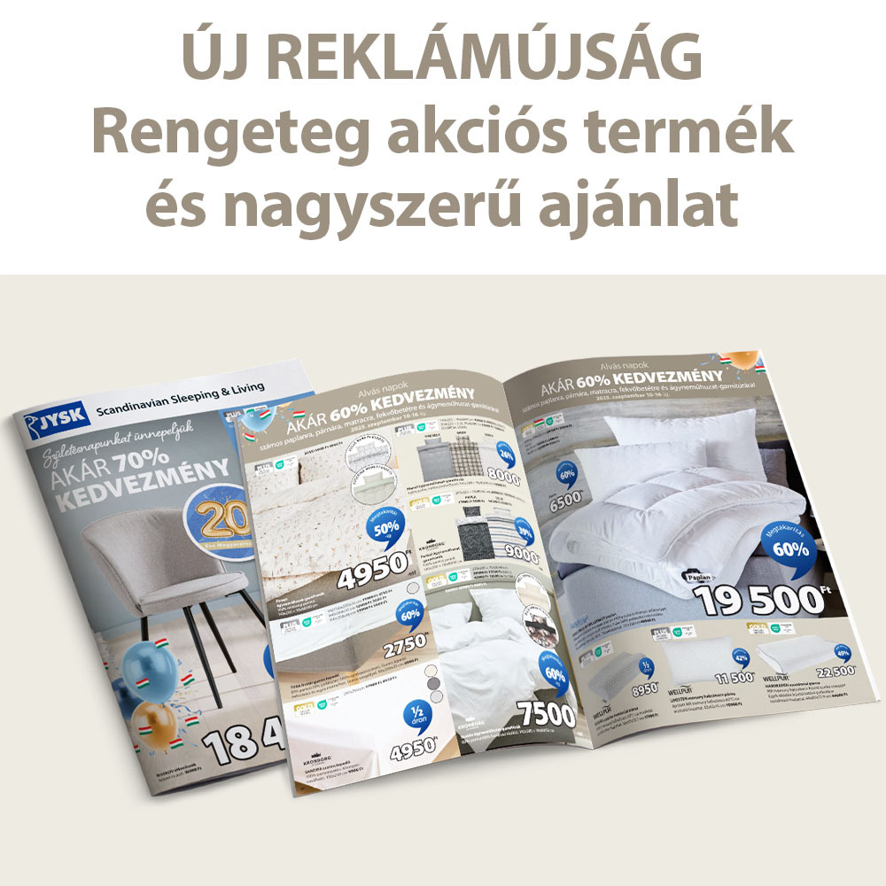 Új reklámújság - Rengeteg akciós termék és nagyszerű ajánlat