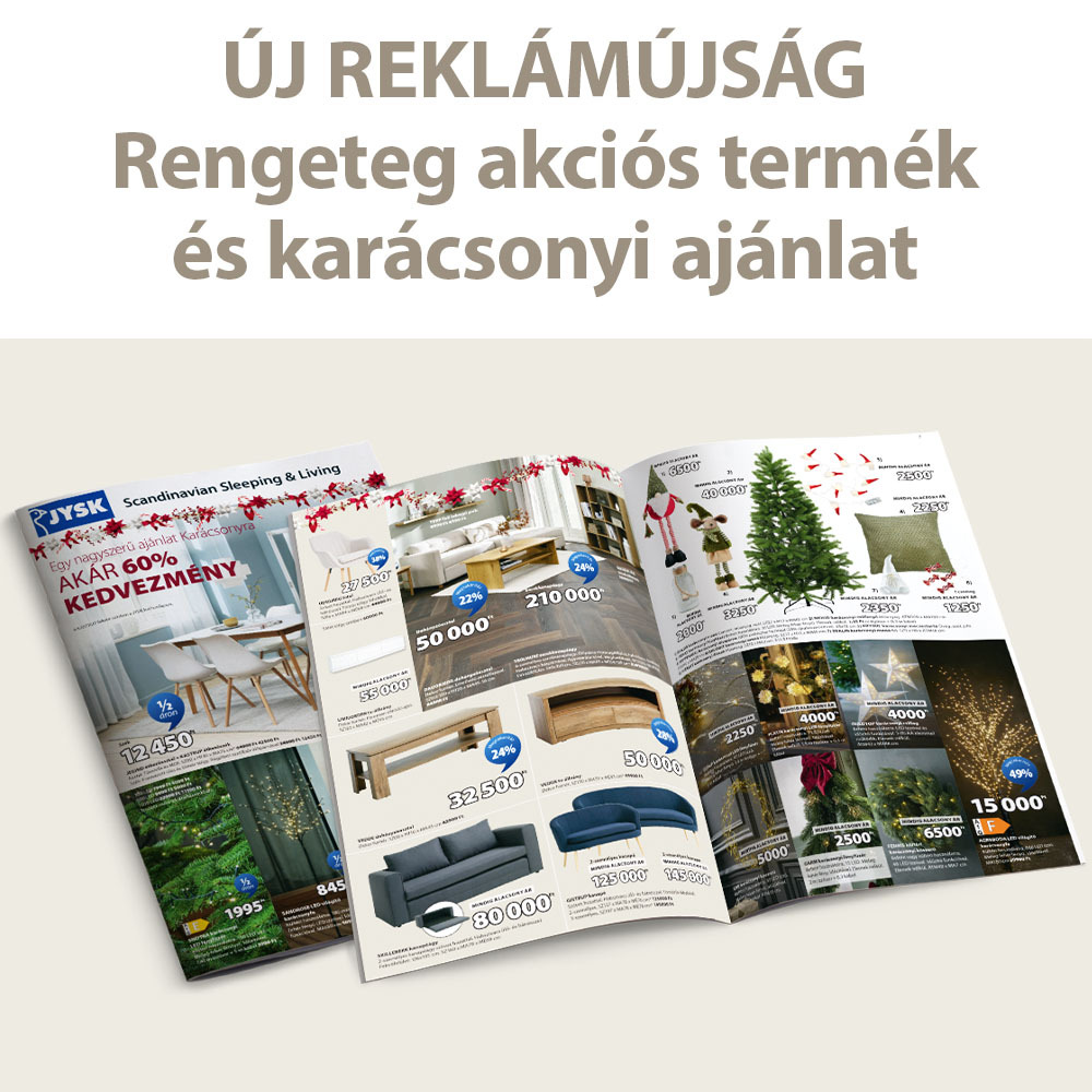 Új reklámújság - Rengeteg akciós termék és karácsonyi ajánlat Új reklámújság - Rengeteg akciós termék és karácsonyi ajánlat