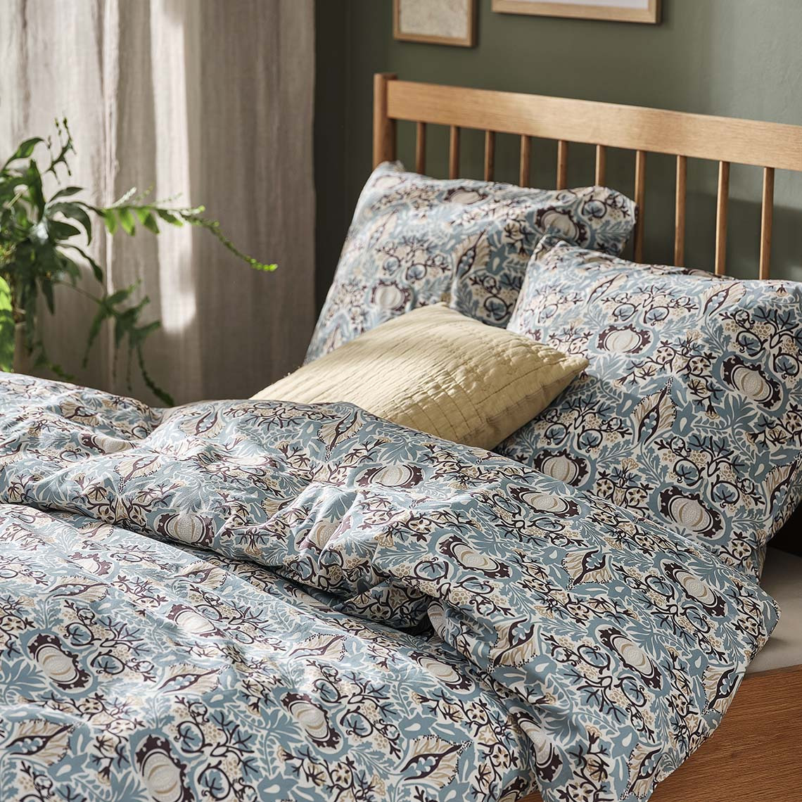 LOVIS ágyneműhuzat-garnitúra Színes pamut ágyneműhuzat art deco által inspirált mintával