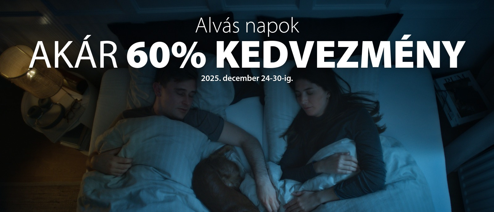Alvás Napok - Akár 60% kedvezmény