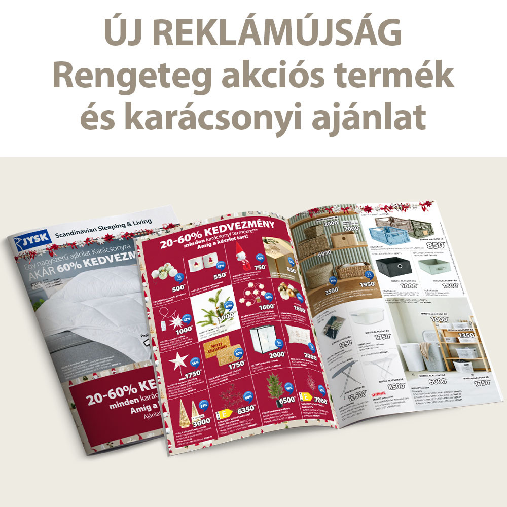 Új reklámújság - Rengeteg akciós termék és karácsonyi ajánlat Új reklámújság - Rengeteg akciós termék és karácsonyi ajánlat