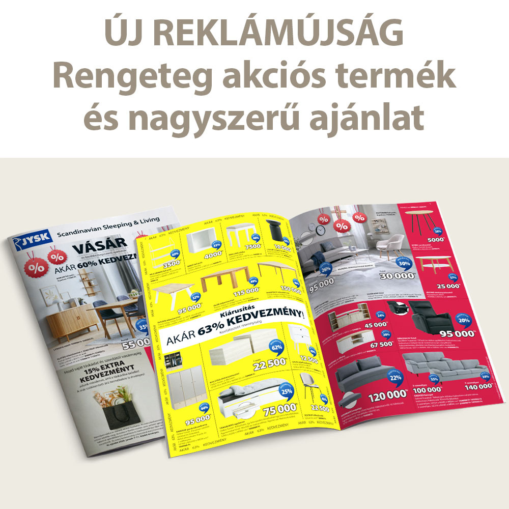 Új reklámújság - Rengeteg akciós termék és nagyszerű ajánlat
