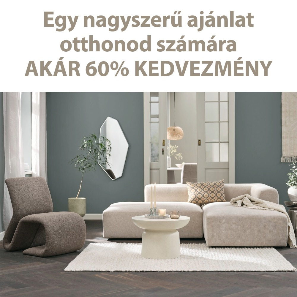 Egy nagyszerű ajánlat otthonod számára - Akár 60% kedvezmény Egy nagyszerű ajánlat otthonod számára - Akár 60% kedvezmény