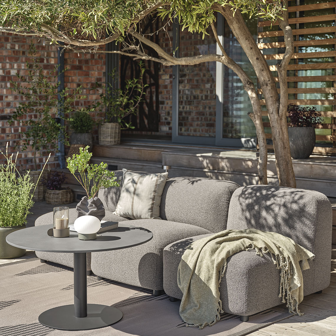 Kerti ülőgarnitúra gyorsan száradó anyagból