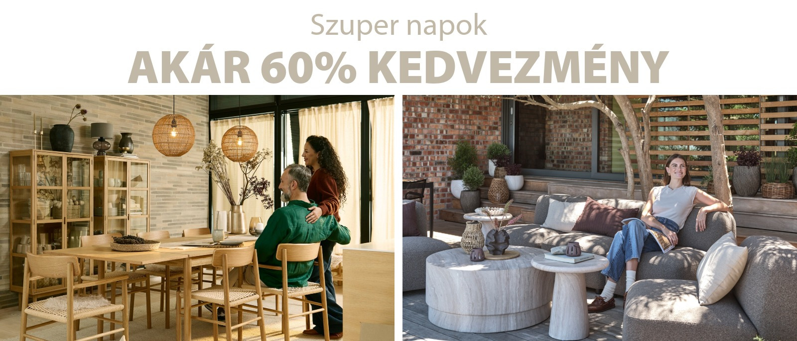 Szuper Napok - Akár 60% kedvezmény