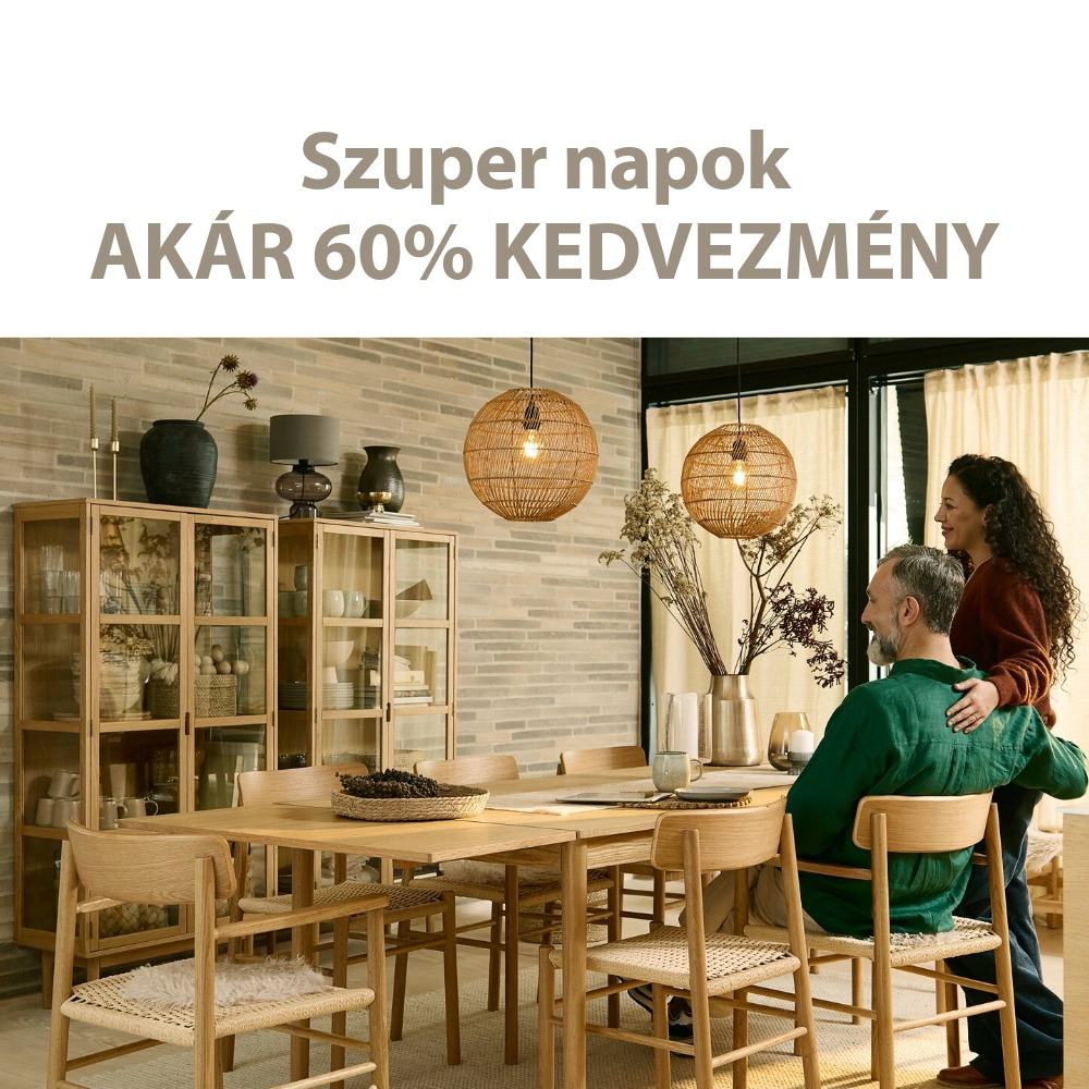 Szuper Napok - Akár 60% kedvezmény