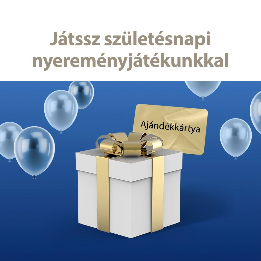 Játssz Születésnapi nyereményjátékunkkal Játssz Születésnapi nyereményjátékunkkal