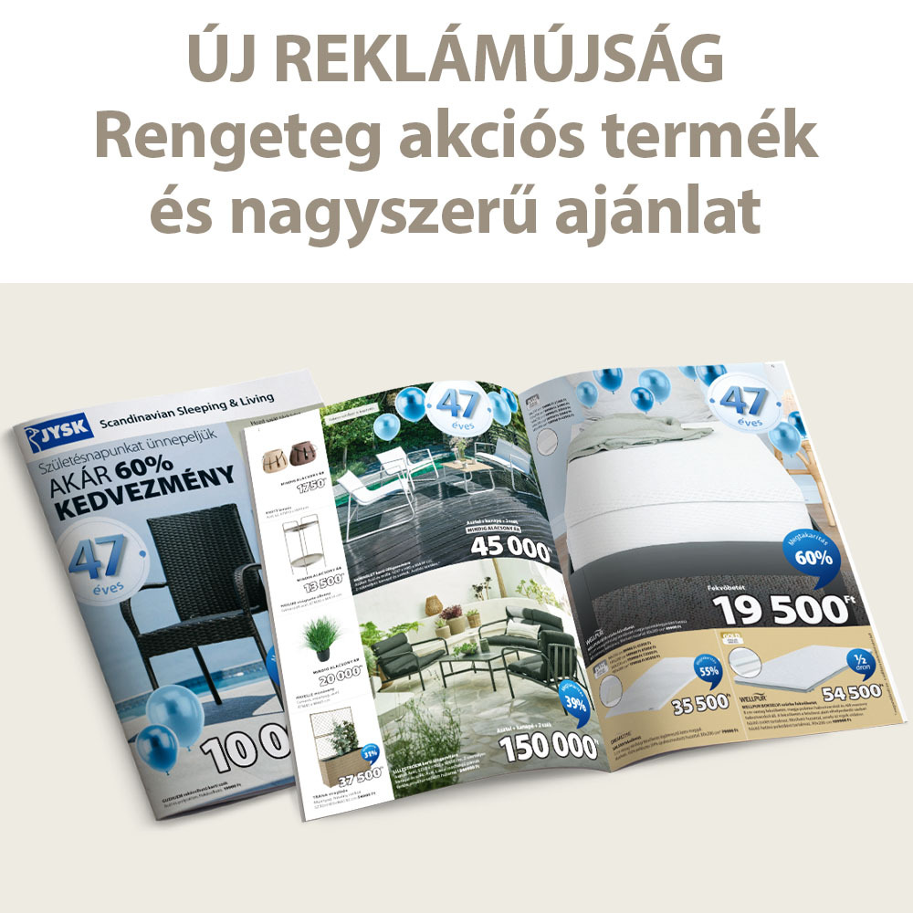 Új reklámújság - Rengeteg akciós termék és nagyszerű ajánlat