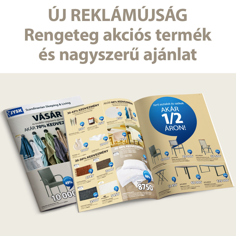 Új reklámújság - Rengeteg akciós termék és nagyszerű ajánlat