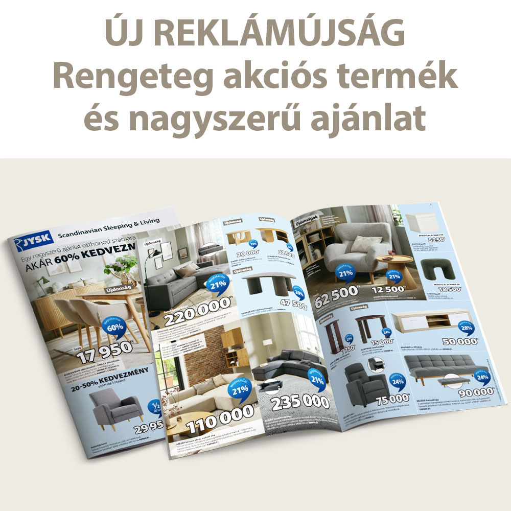 Új reklámújság - Rengeteg akciós termék és nagyszerű ajánlat