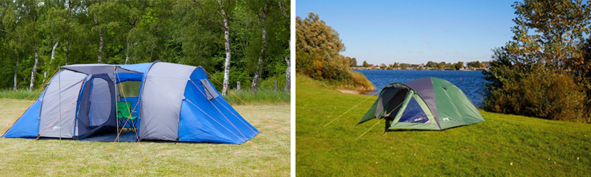 Tents and camping checklist items from JYSK